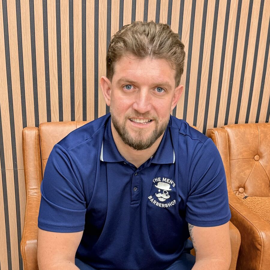 Andy Peto, owner and barber at The Men's Barbershop